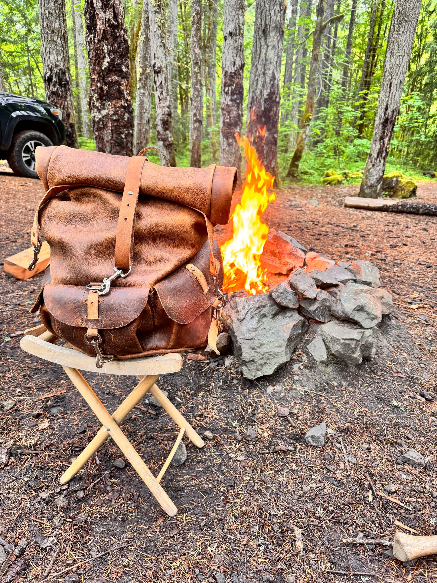 Roll Top Backpack