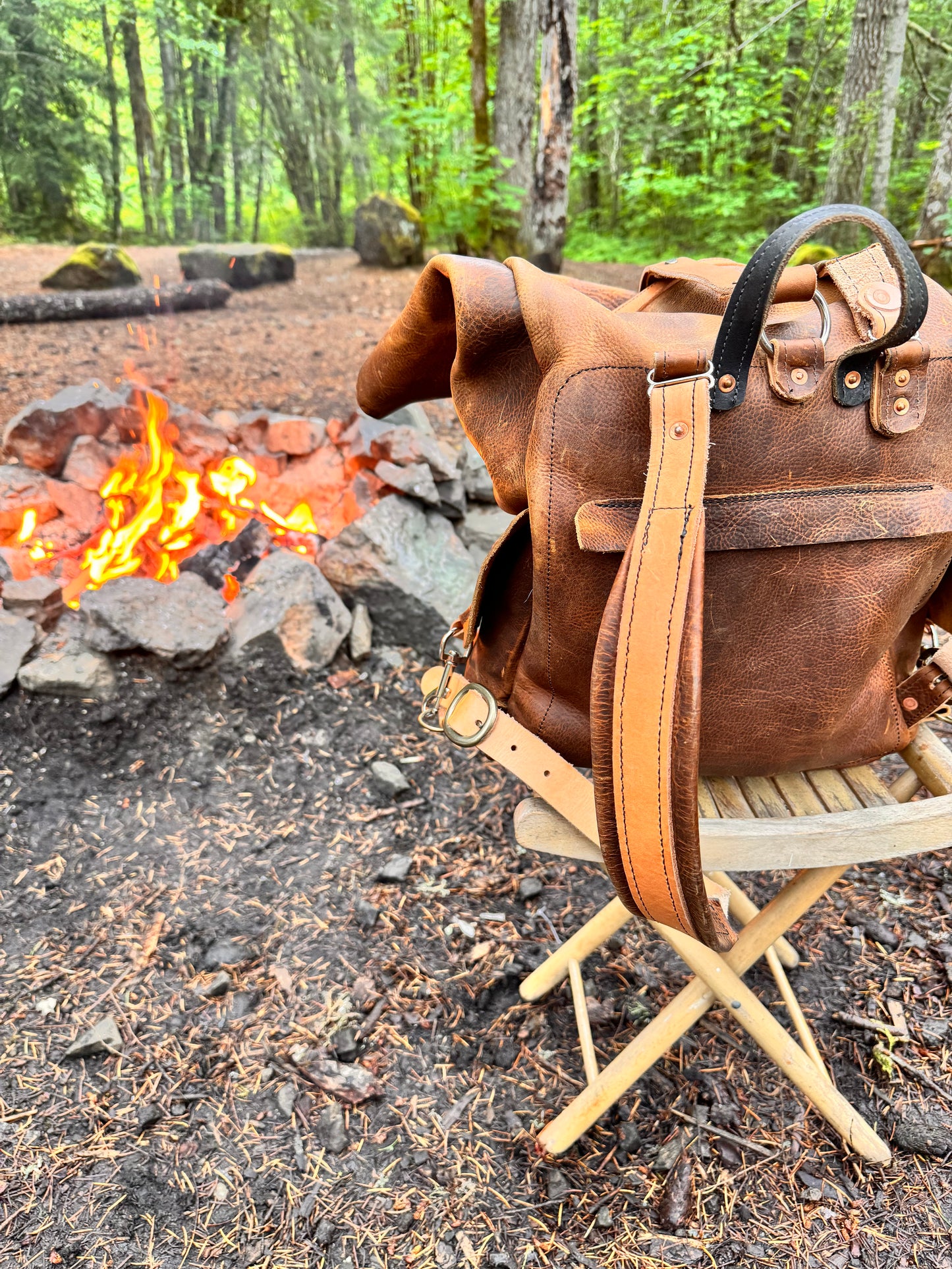 Roll Top Backpack