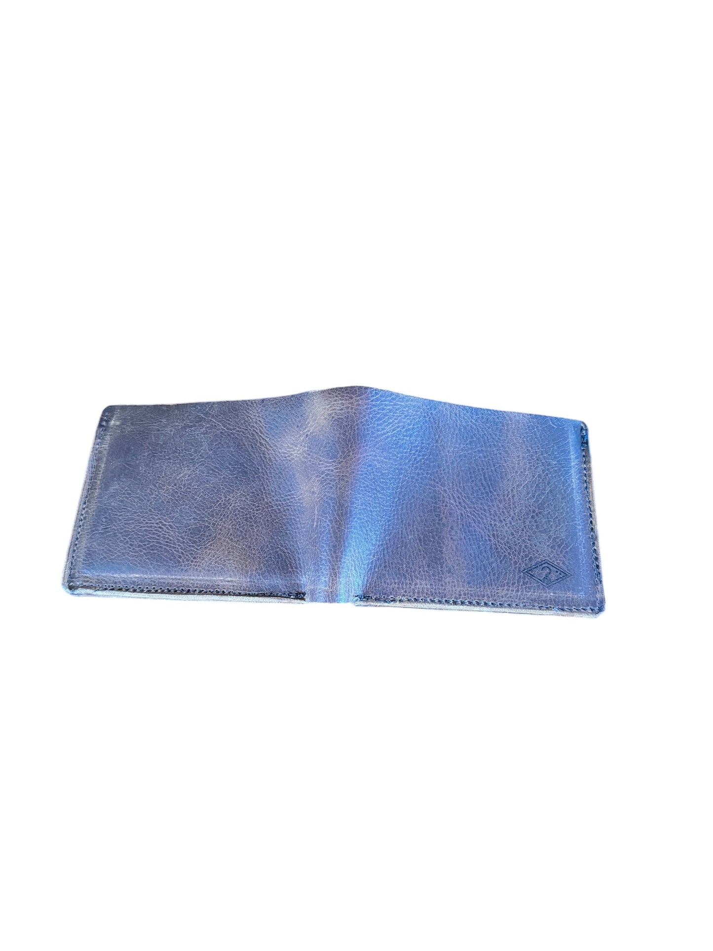 Oiled-waxed leather wallet