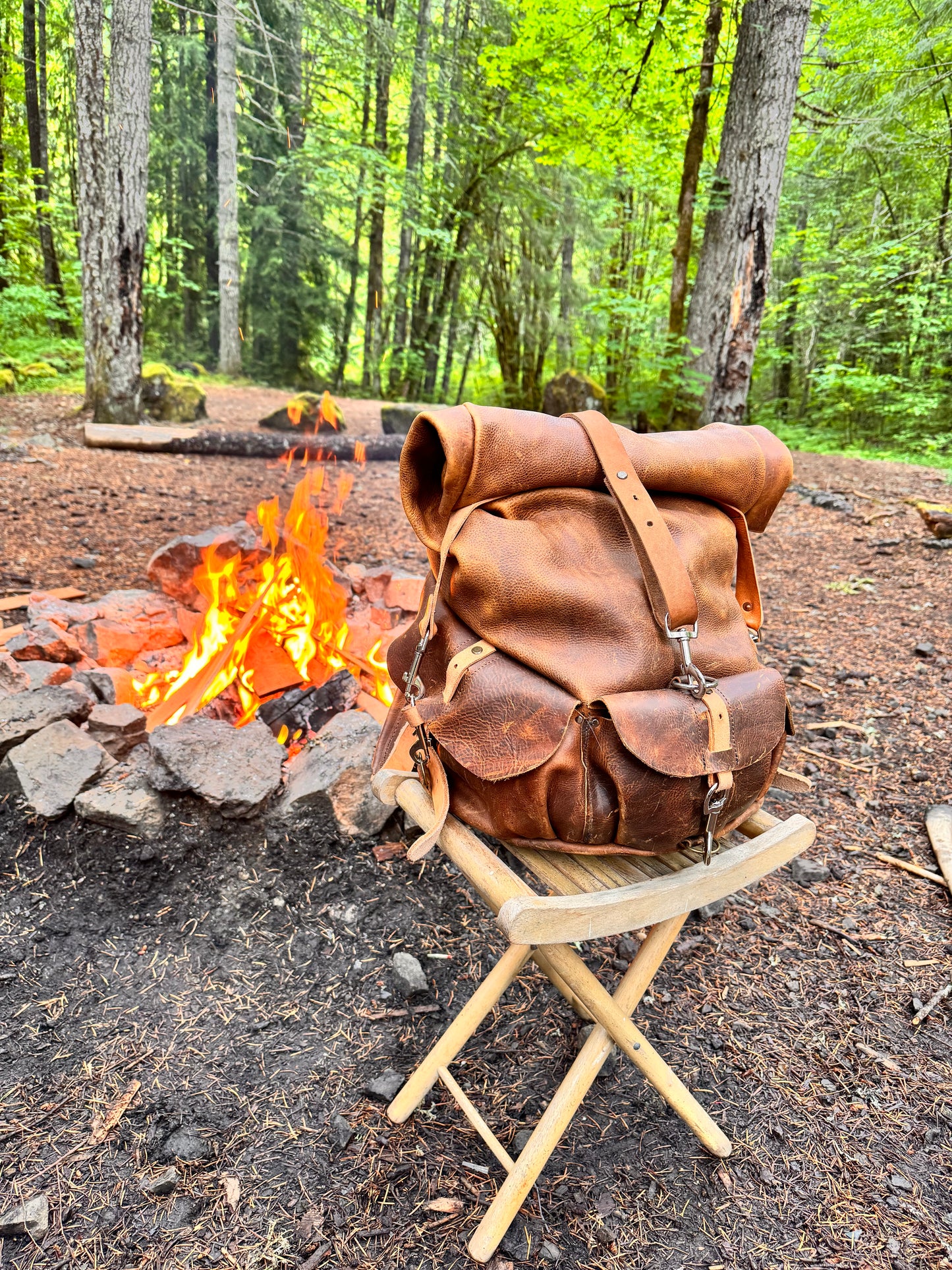 Roll Top Backpack