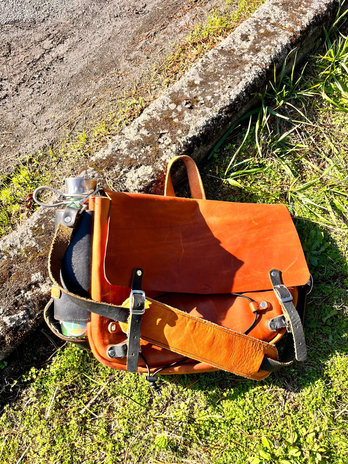 Messenger Bag - Jacket Holder